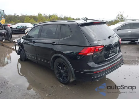 2022 Volkswagen Tiguan 2.0T Se R-Line Black from USA, damaged, VIN 3VVCB7AX7NM149894